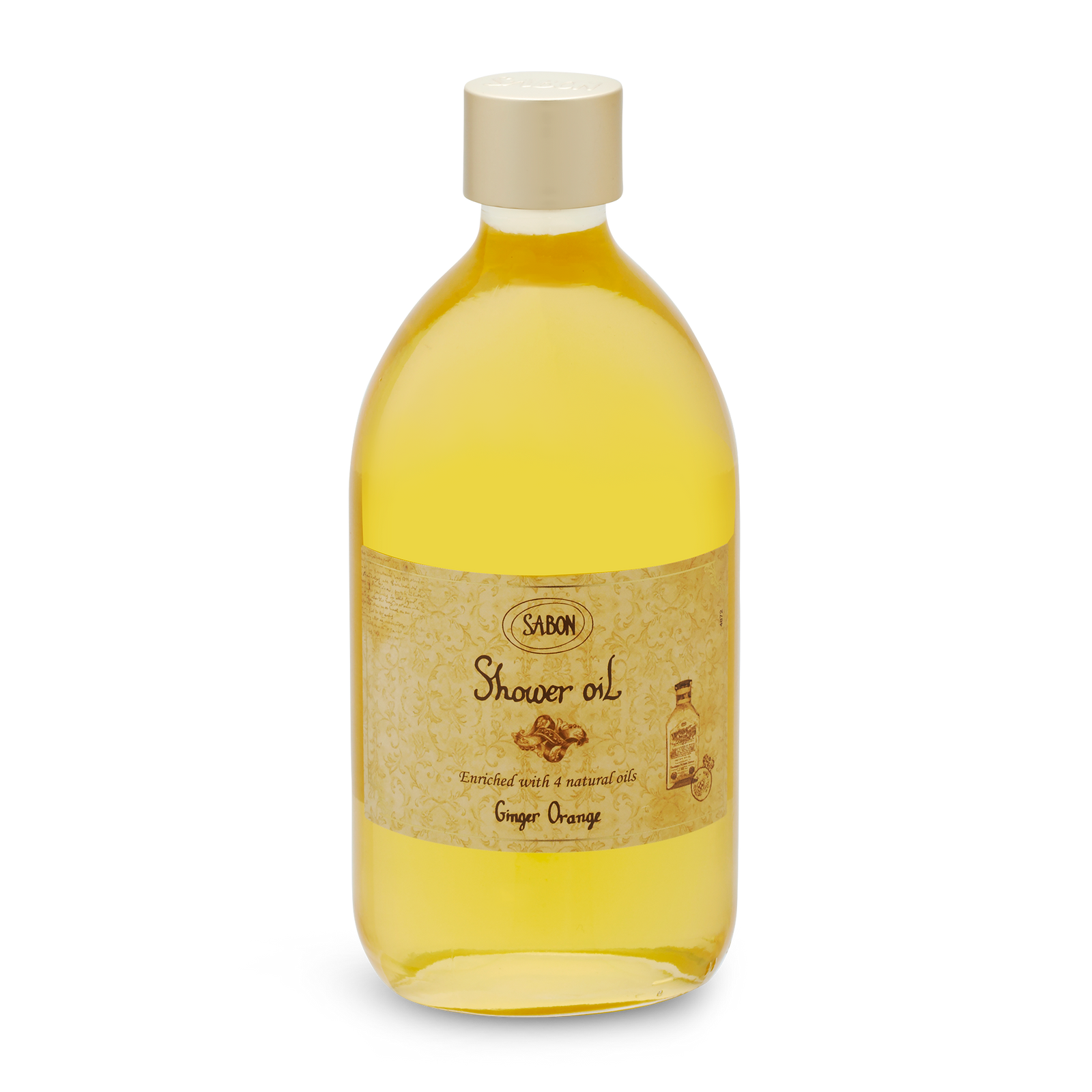 Shower Oil Ginger Orange 17.5 oz (500mL)