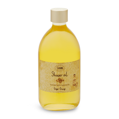 Shower Oil Ginger Orange 17.5 oz (500mL)