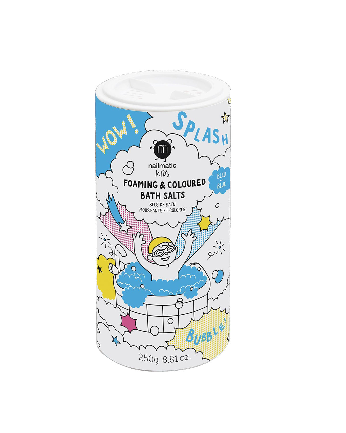 Nailmatic Foaming Salt for Kids Blue