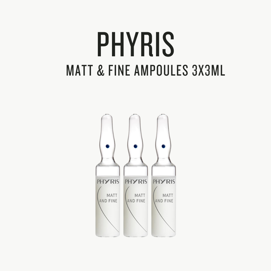 [ PHYRIS ] Matt & Fine Ampoules 3x3ml