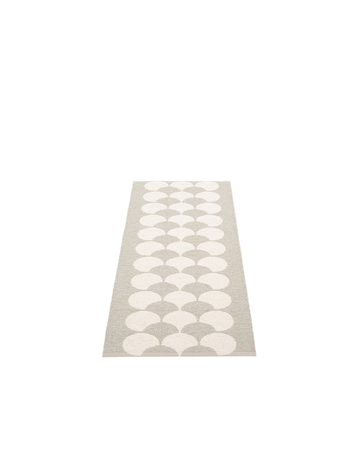 Pappelina Rug POPPY Linen/Vanilla 2.25 x 5 ft