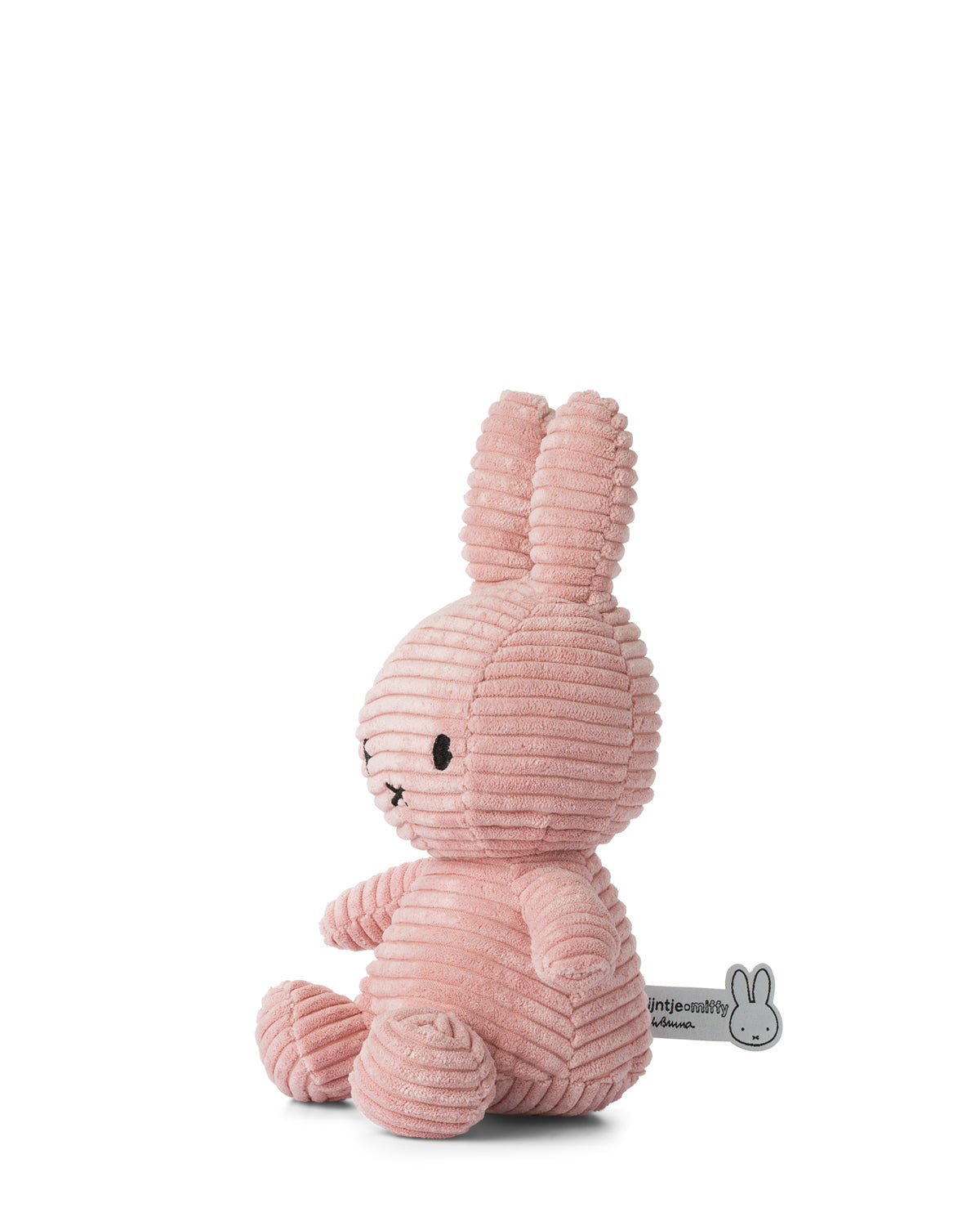 Peluche lapin 70cm MIFFY SITTING Bon Ton Toys Corduroy Pink