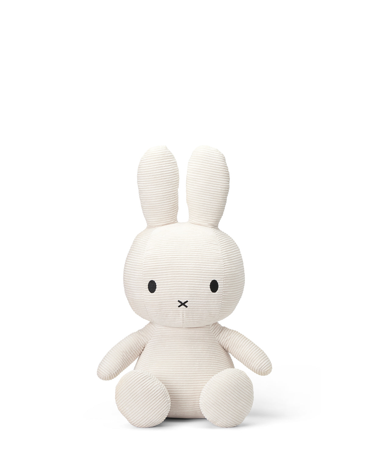 Bon Ton Toys Plush MIFFY Sitting Corduroy 20"  Offwhite