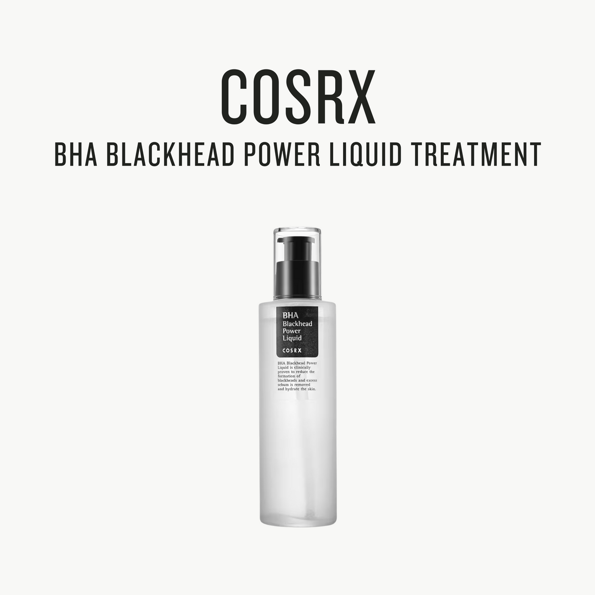[ COSRX ] BHA Blackhead  Power Liquid Treatment