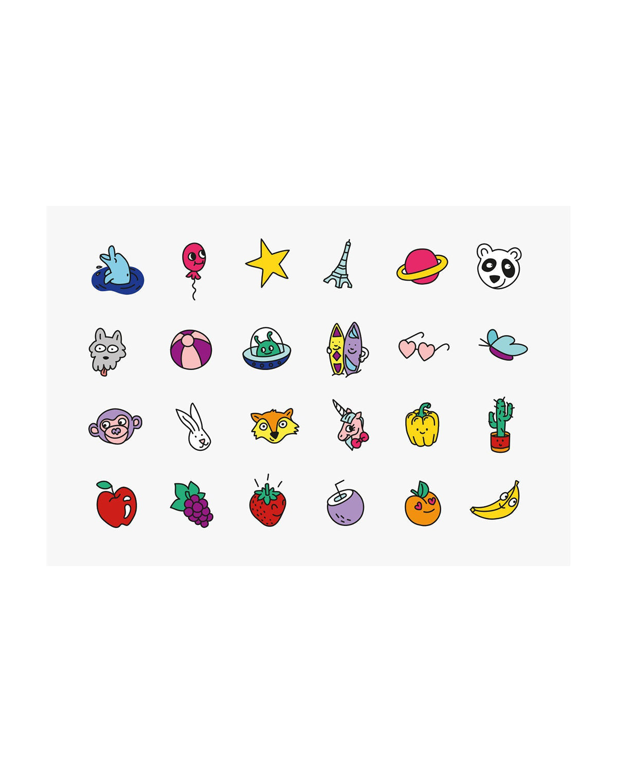 Nailmatic Nailpolish and Nail Sticker Set for Kids POP