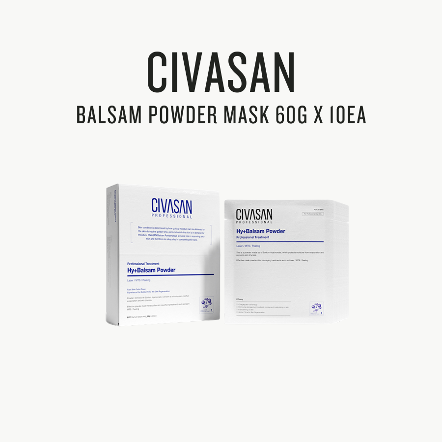 [ CIVASAN ] balsam powder mask 60g x 10ea