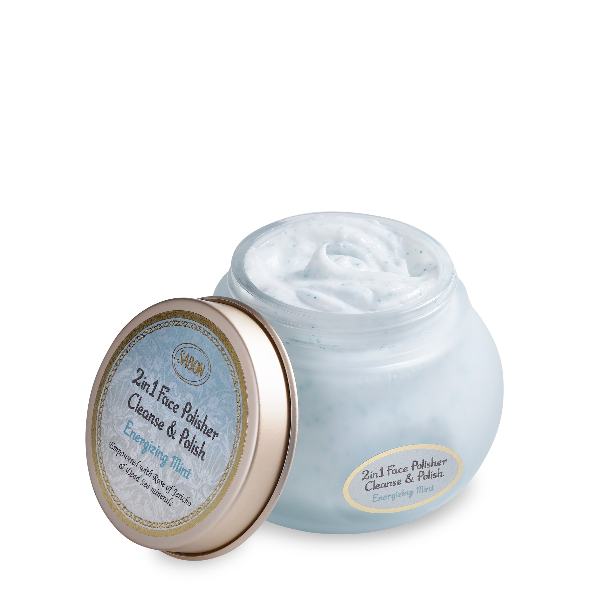 2 in 1 Face Polisher Mint 6.7oz (200mL)