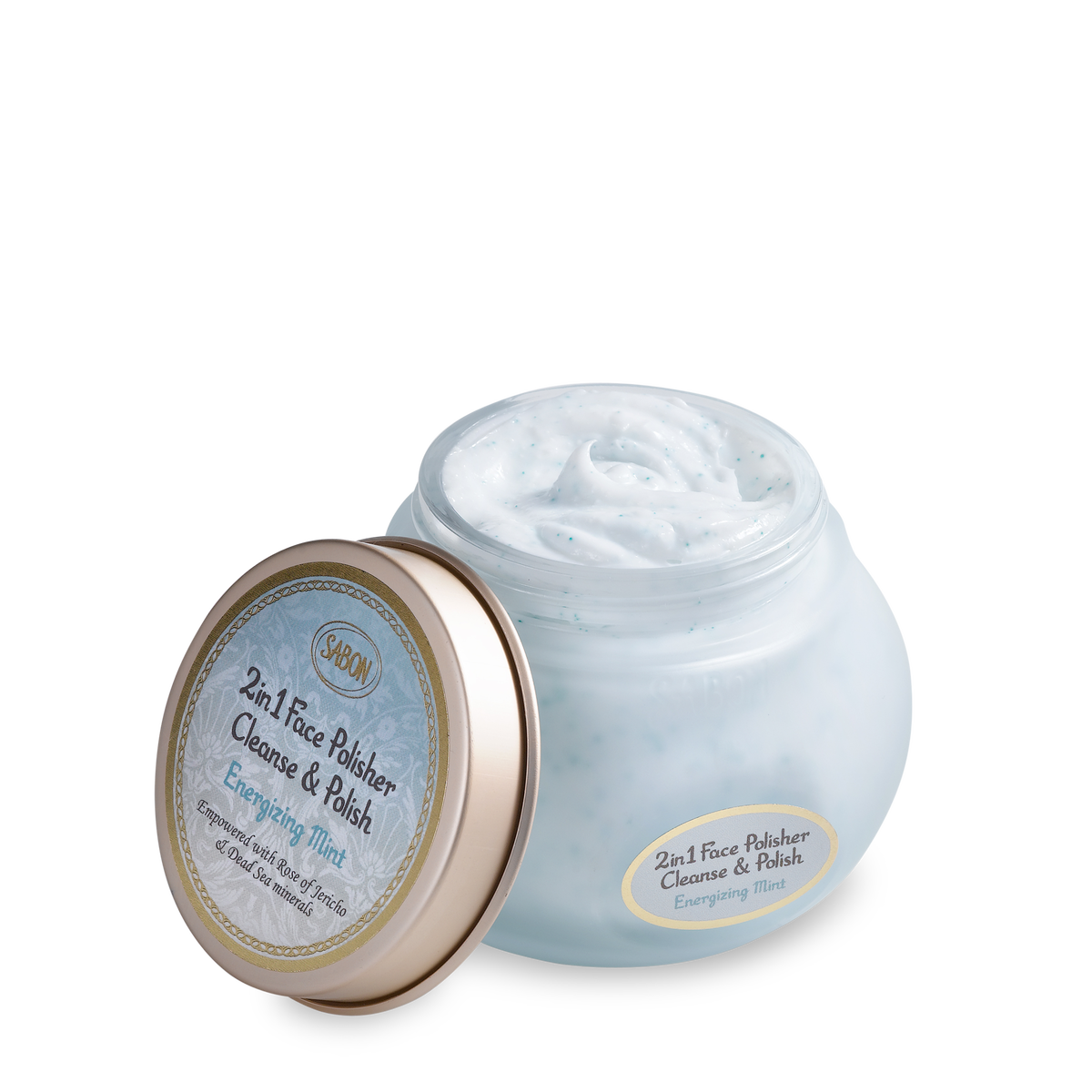 2 in 1 Face Polisher Mint 6.7oz (200mL)