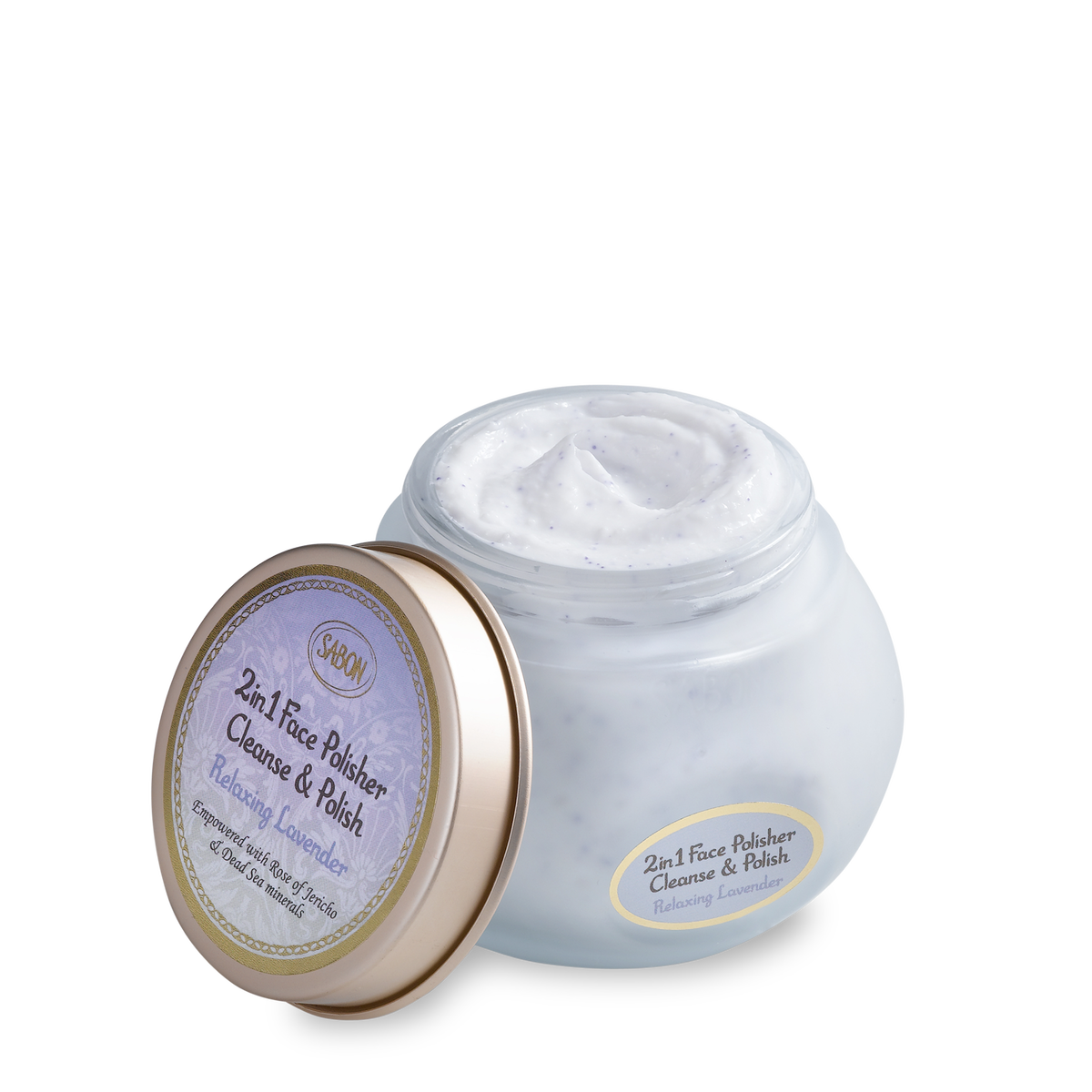 2 in 1 Face Polisher Lavender 6.7oz (200mL)