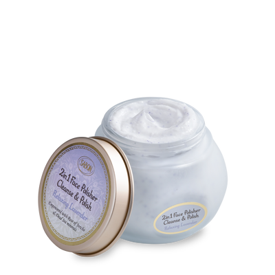2 in 1 Face Polisher Lavender 6.7oz (200mL)