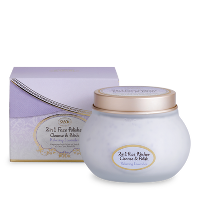 2 in 1 Face Polisher Lavender 6.7oz (200mL)