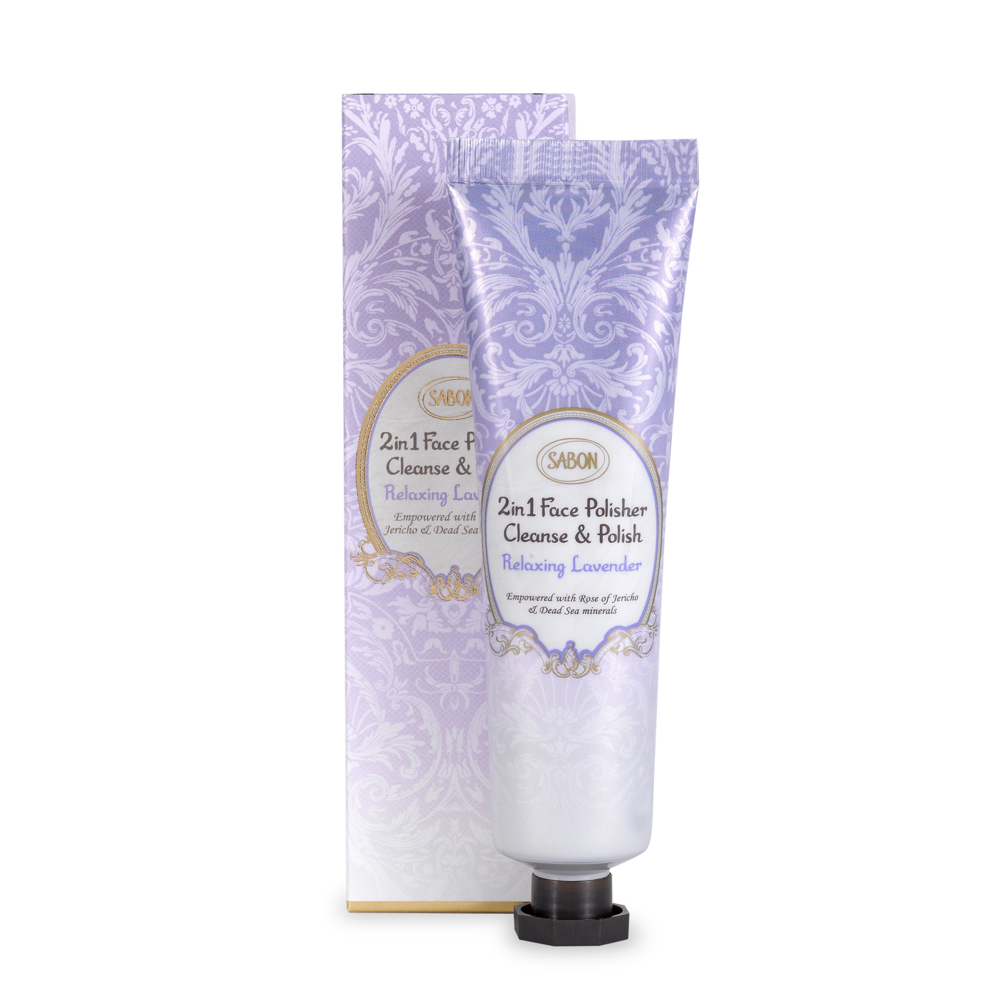 2 in 1 Face Polisher Lavender 2oz (60mL)