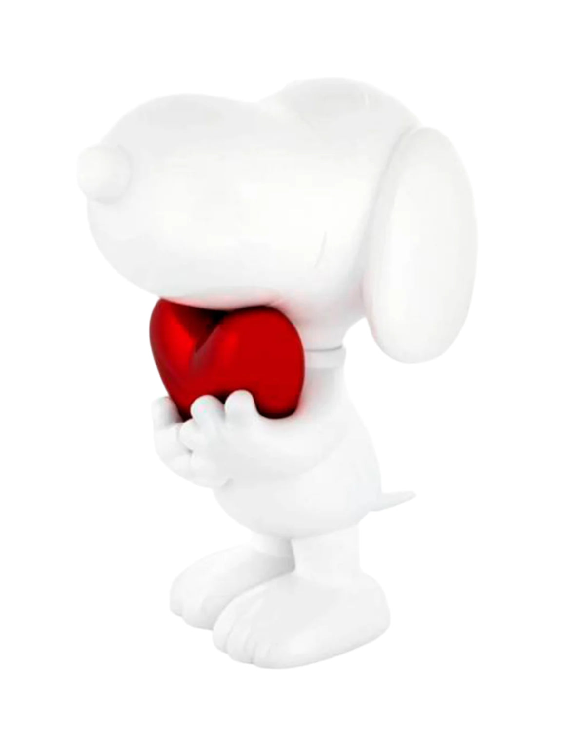 Snoopy Heart White & Shiny Red 22"