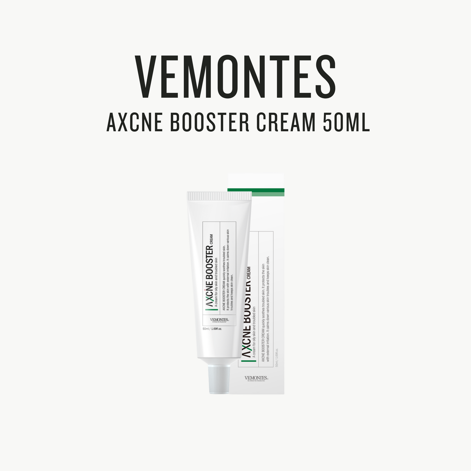 [ Vemontes ] Axcne BOOSTER  CREAM 50ml