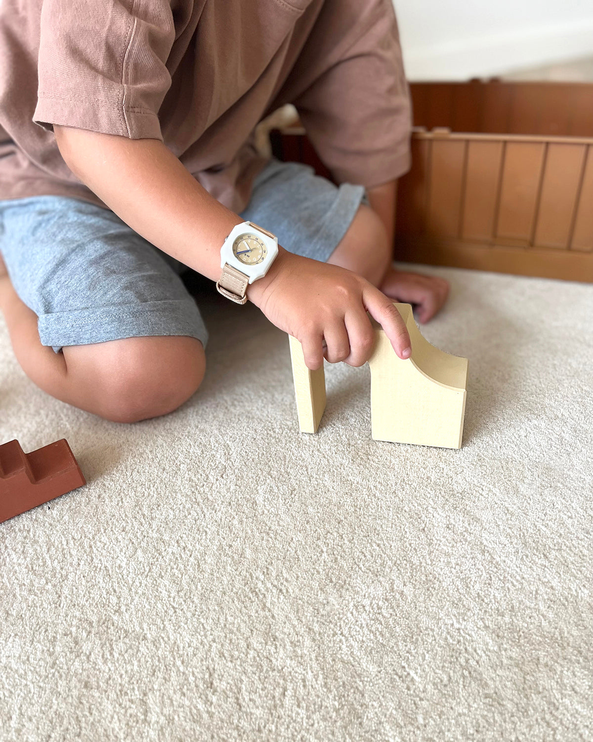 Maison Deux Rug SOLID Light Grey 5.6 x 7.9 ft