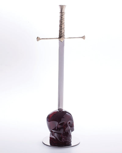 Toilet Paper Holder CRANIUM Red