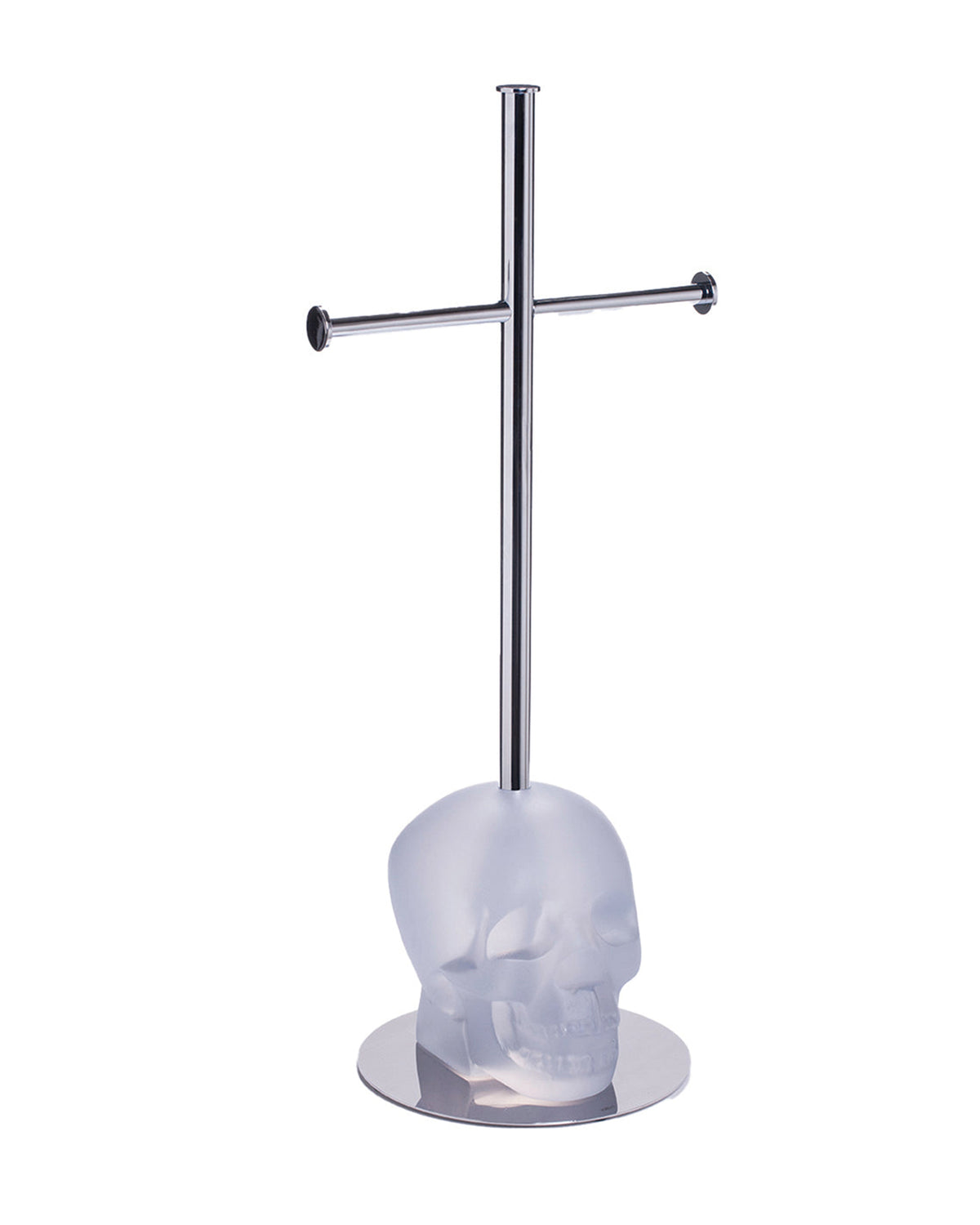 Toilet Paper Holder CRANIUM Clear