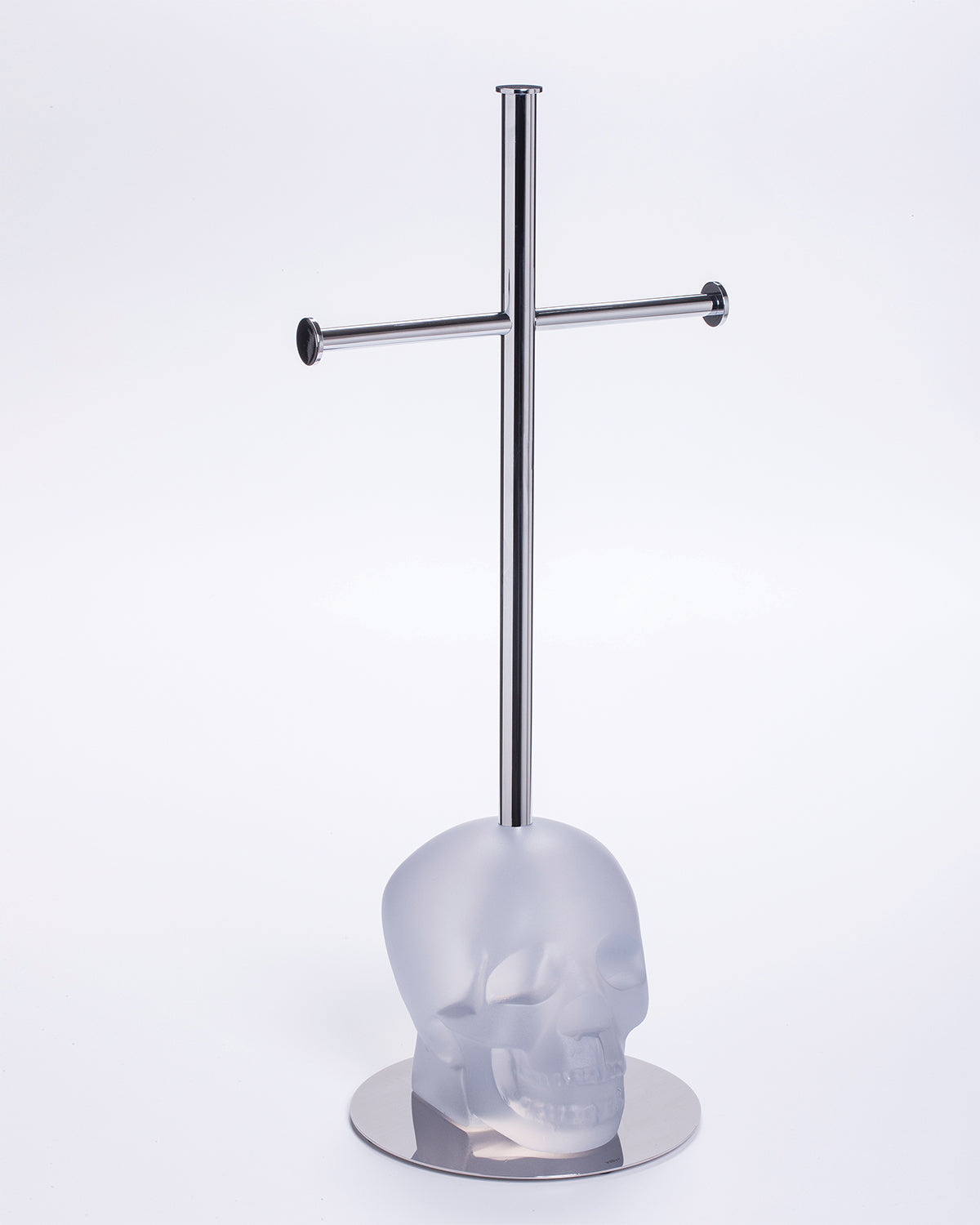 Toilet Paper Holder CRANIUM Clear
