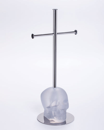 Toilet Paper Holder CRANIUM Clear