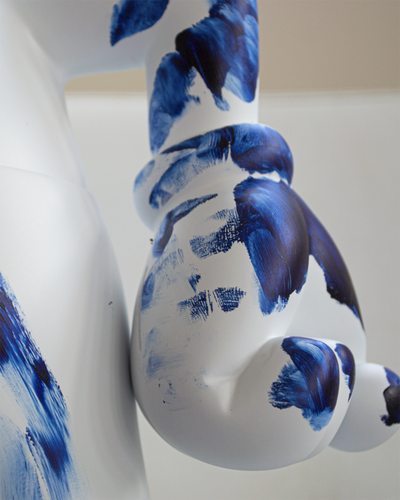 Mickey Mouse ONE MINUTE White & Blue Limited Edition 24"