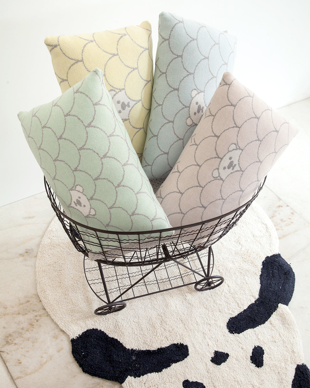 Cushion WALLY Yellow