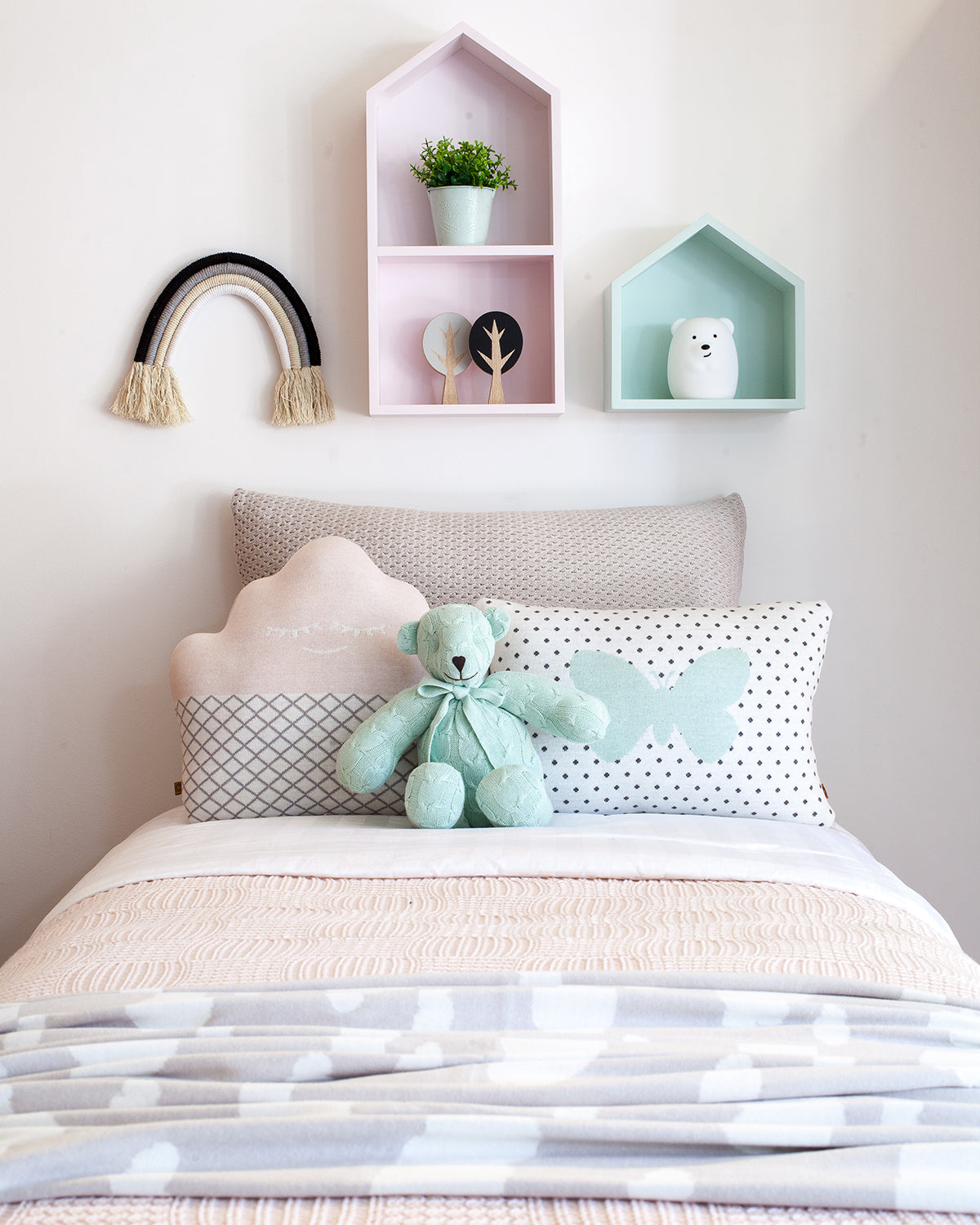 Cushion CUPCAKE Soft Pink