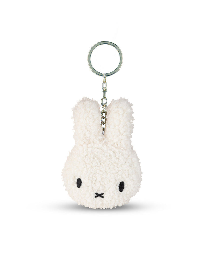 Keychain Plush MIFFY Flat 100% recycled Tiny Teddy 4"