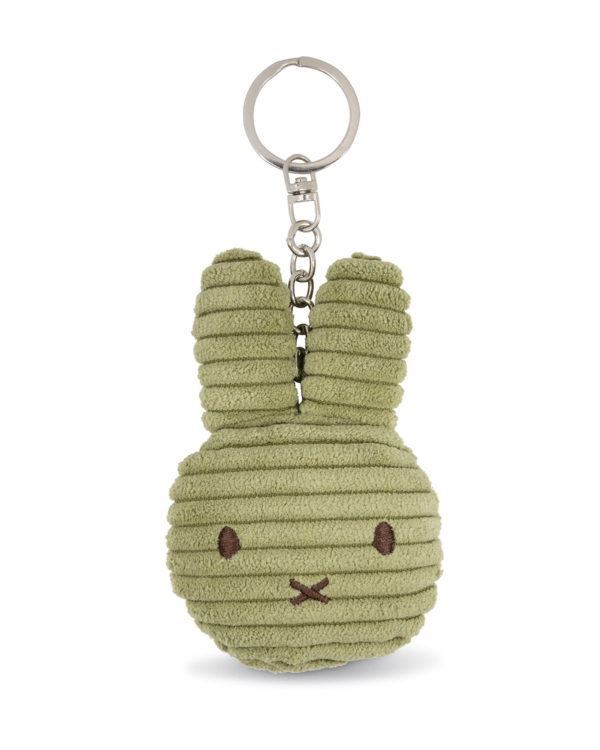 Keychain Miffy Flat ECO Corduroy Olive Green 4"