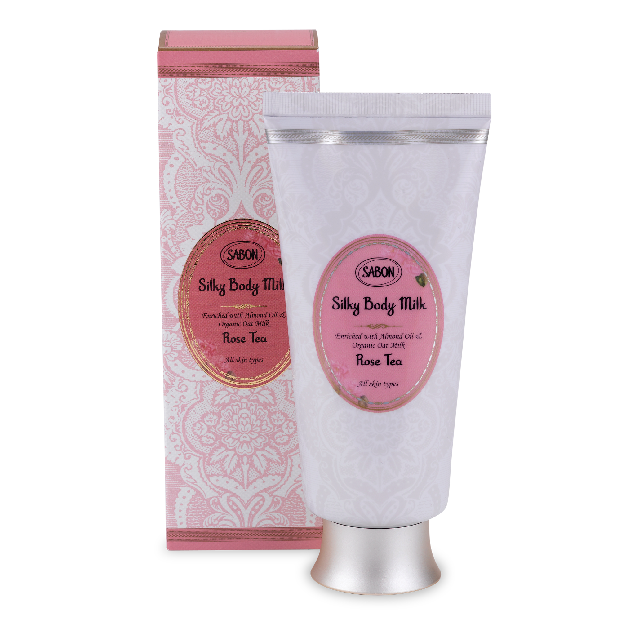 Silky Body Milk Rose Tea 200mL