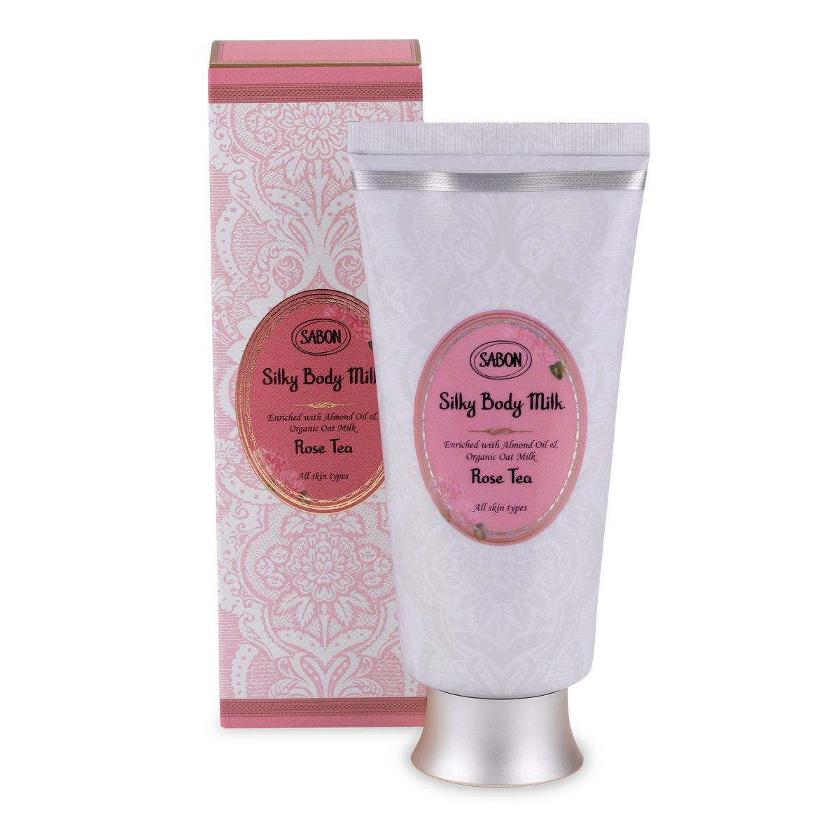 Silky Body Milk Rose Tea 200mL