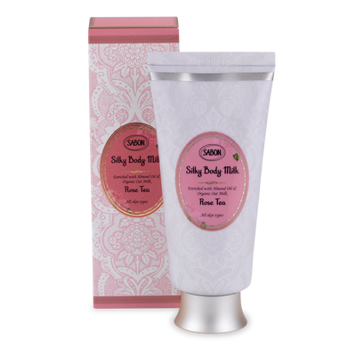 Silky Body Milk Rose Tea 200mL