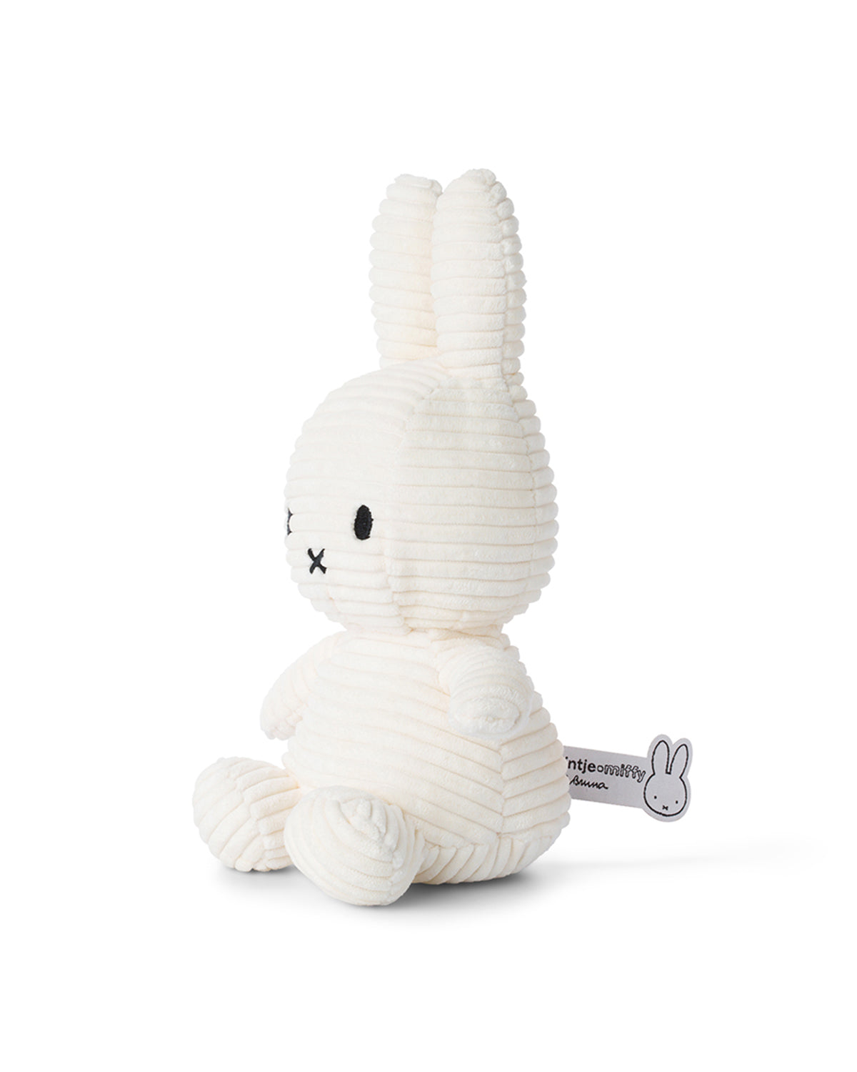 Plush MIFFY ECO Corduroy Offwhite 9''