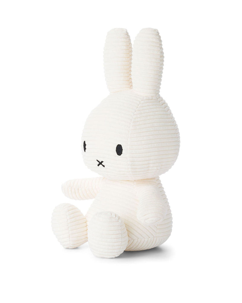 Plush MIFFY ECO Corduroy Offwhite 13"