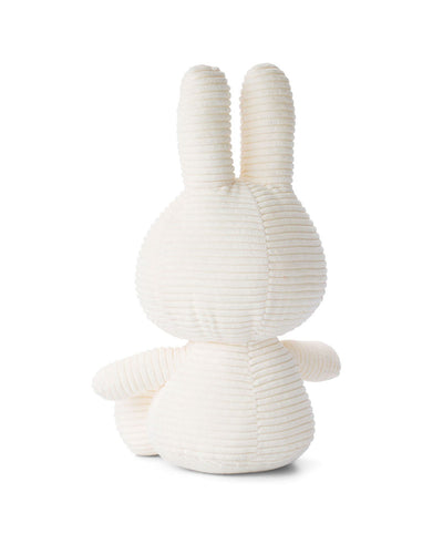Plush MIFFY ECO Corduroy Offwhite 13"