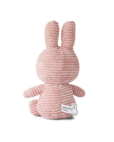 Plush MIFFY ECO Corduroy Pink 9''