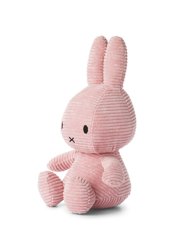 Plush MIFFY ECO Corduroy Pink 13"