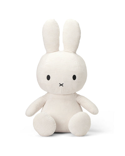 Plush MIFFY ECO Corduroy Offwhite 27.5"