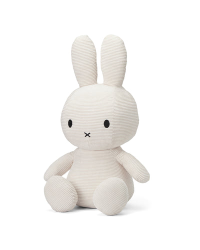 Plush MIFFY ECO Corduroy Offwhite 27.5"