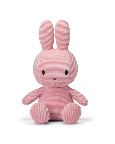Plush MIFFY ECO Corduroy Pink 27.5"