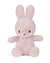 Plush MIFFY COZY Sitting Soft Pink in Giftbox 9"