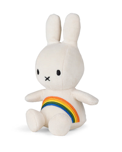 Plush MIFFY Rainbow Offwhite 7"