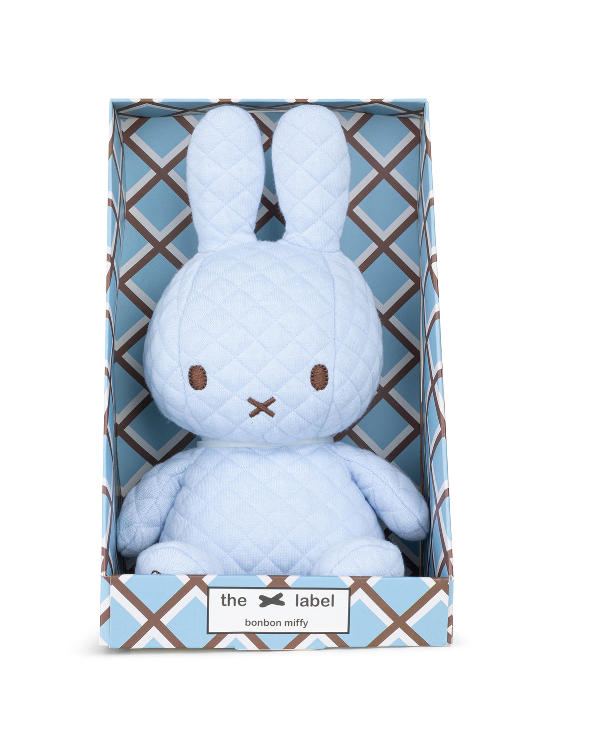 Plush MIFFY BONBON Sitting Blue in Giftbox 9