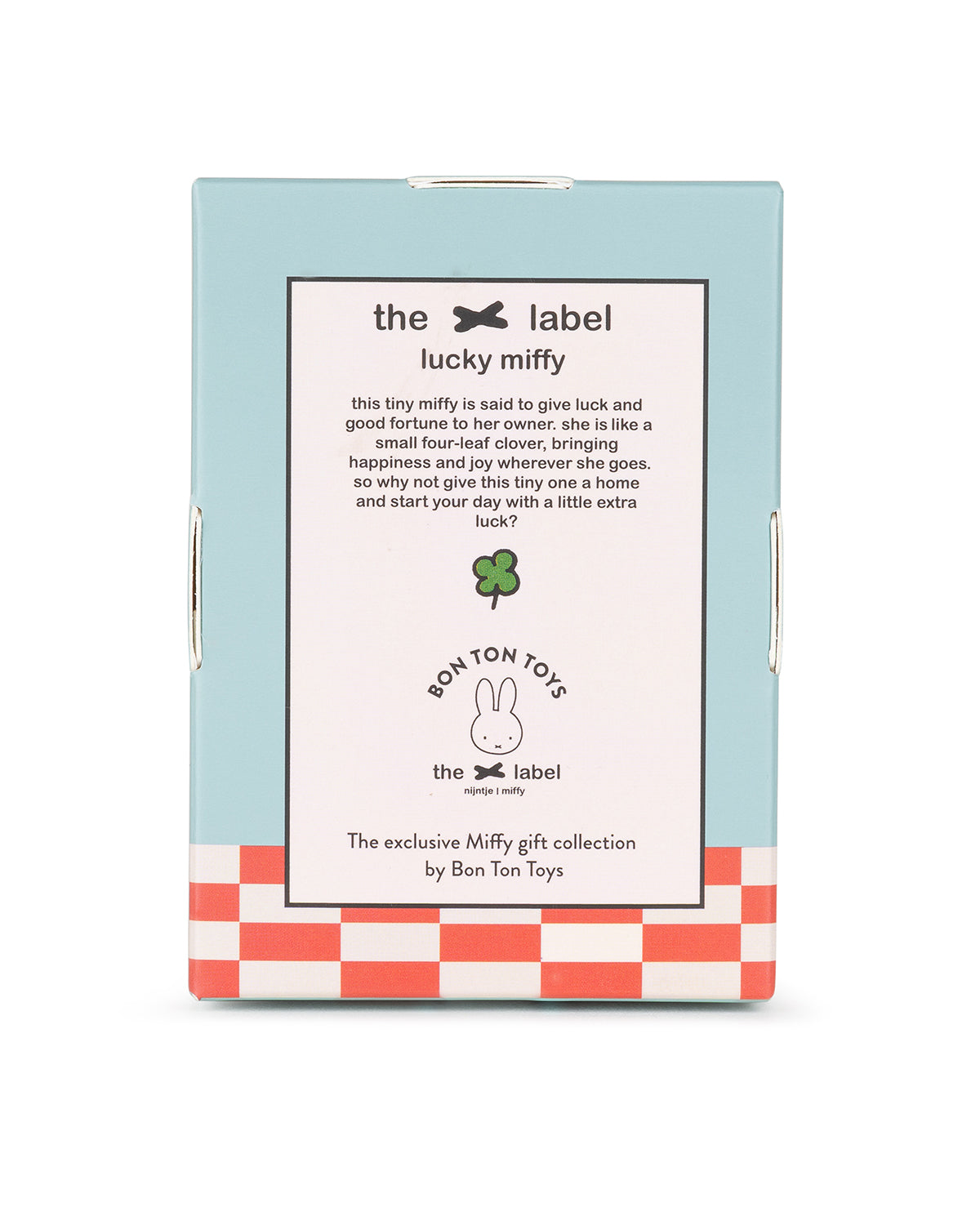 Plush MIFFY LUCKY Pink in Giftbox 4