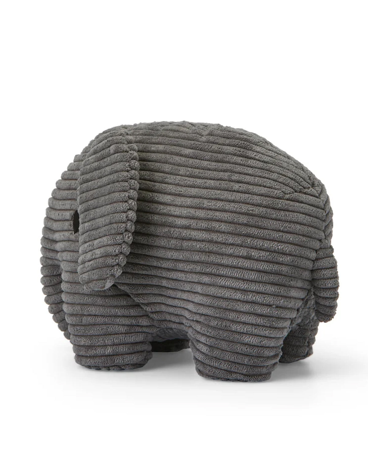 Plush MIFFY ELEPHANT ECO Corduroy Grey 9"