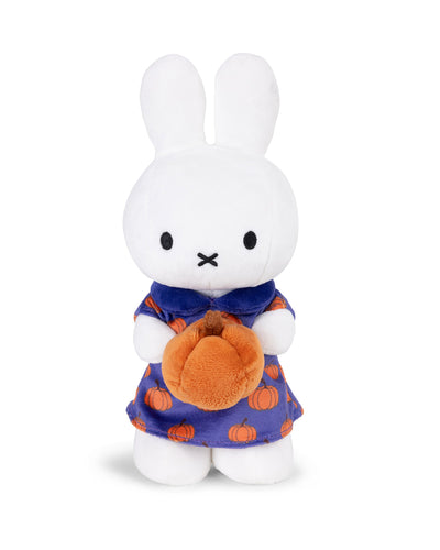Plush MIFFY STANDING PUMPKIN DRESS Orange 9.5"