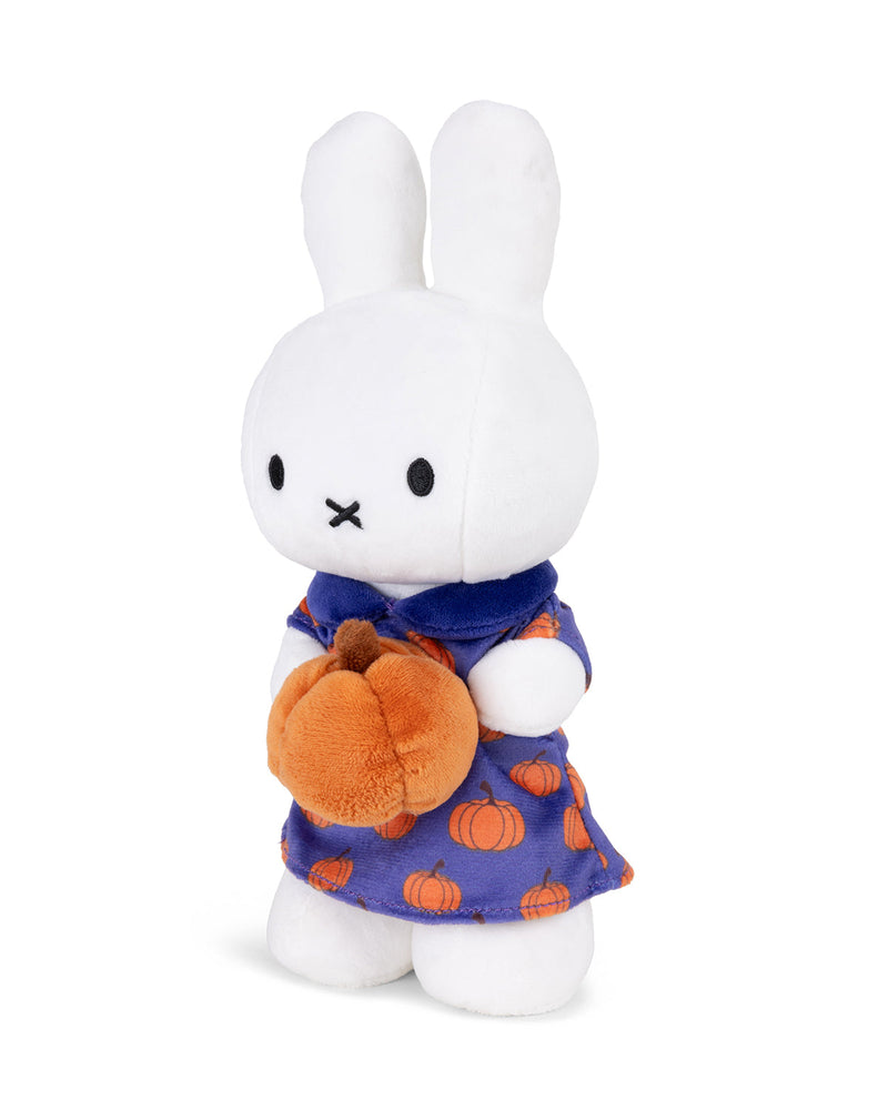 Plush MIFFY STANDING PUMPKIN DRESS Orange 9.5"