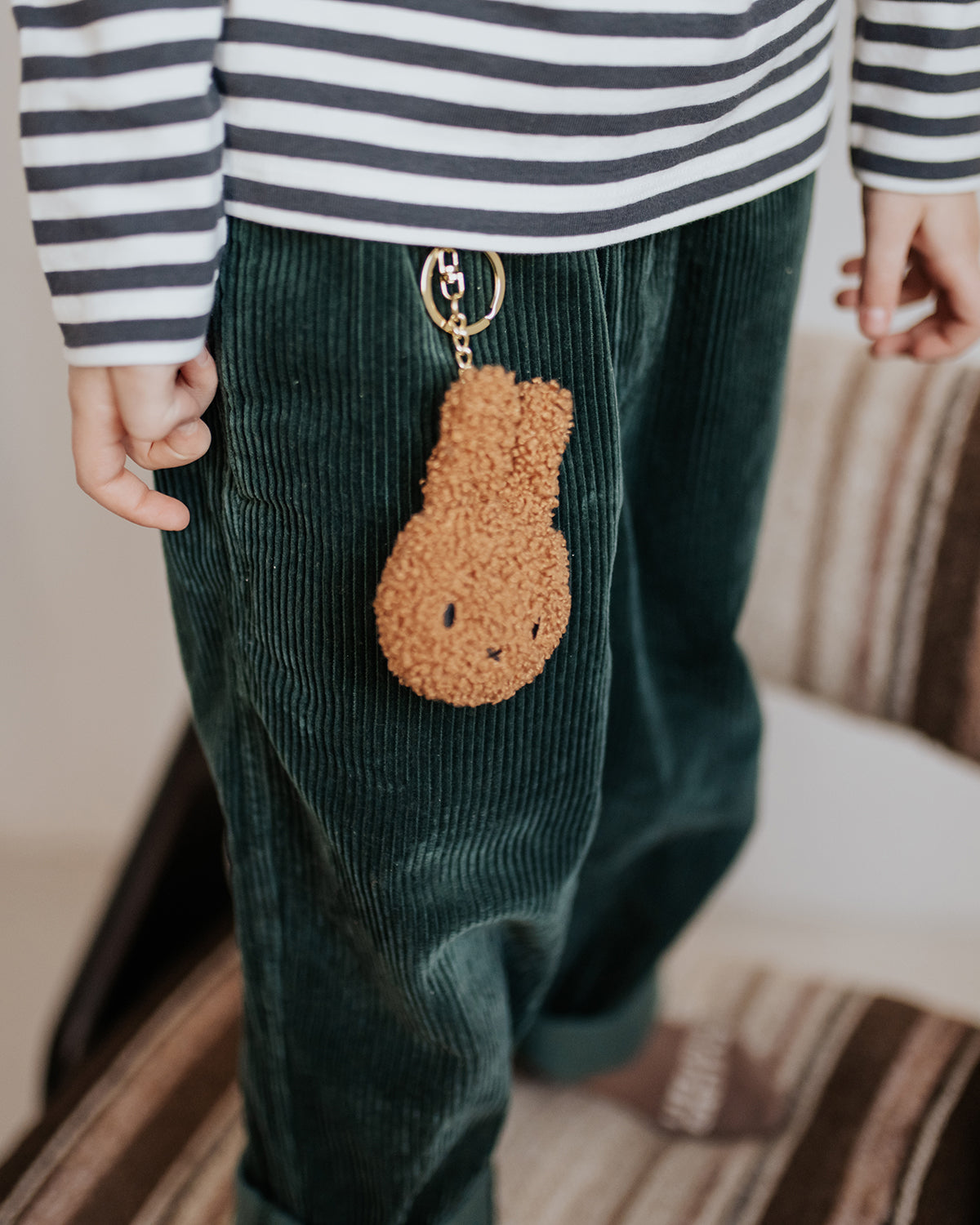 Keychain Miffy Flat ECO Tiny Teddy Beige 4''