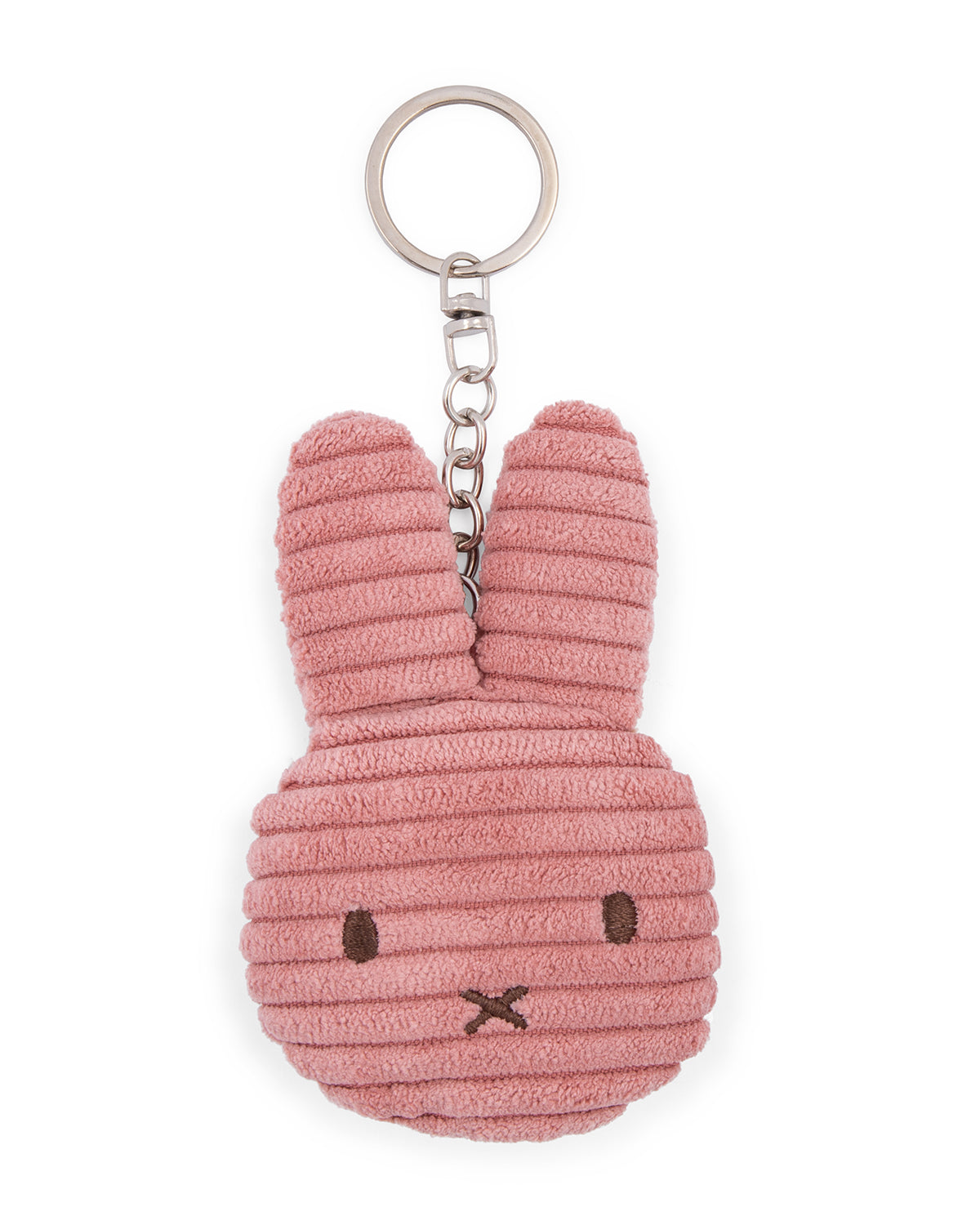 Keychain Miffy Flat ECO Corduroy Dusty Rose 4"