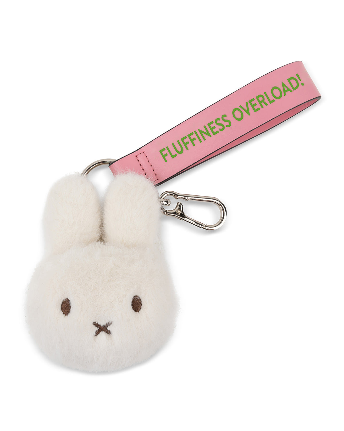 Bag Charm Plush MIFFY FUZZY ECO Offwhite 4.5"