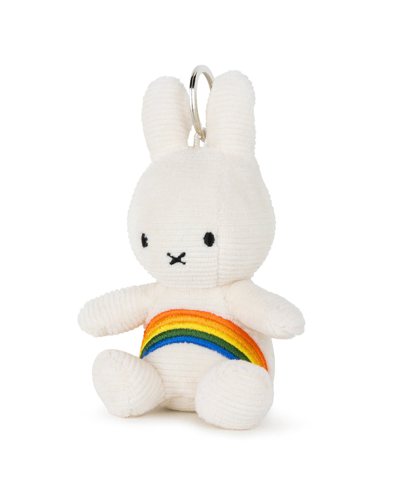 Keychain MIFFY Rainbow Offwhite 4"
